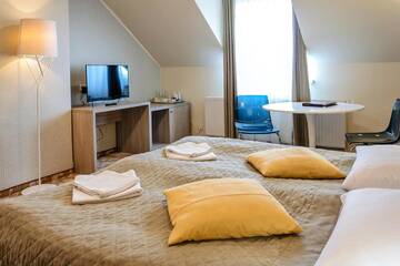 Фото номера Двухместный номер с 1 кроватью Отель Hotel Panorama Nowy Sącz г. Новы-Сонч 6